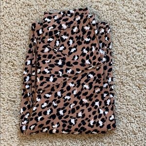 aerie cheetah print leggings